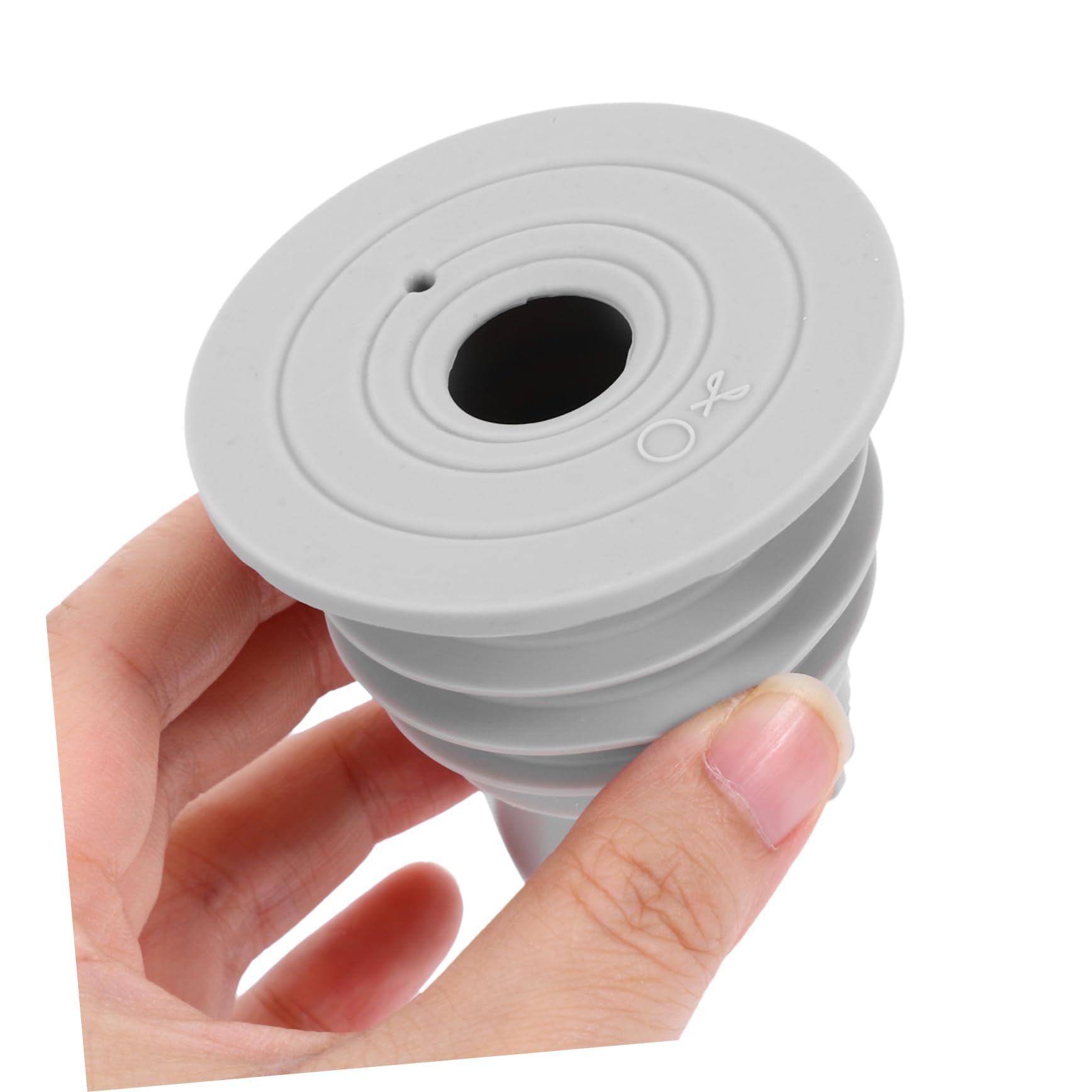 Ruchsdichter Sil - Junta para desagües de 18 a 35 mm, protección antireflujo y obstrucciones, ideal para fregaderos de cocina y salidas de lavadoras