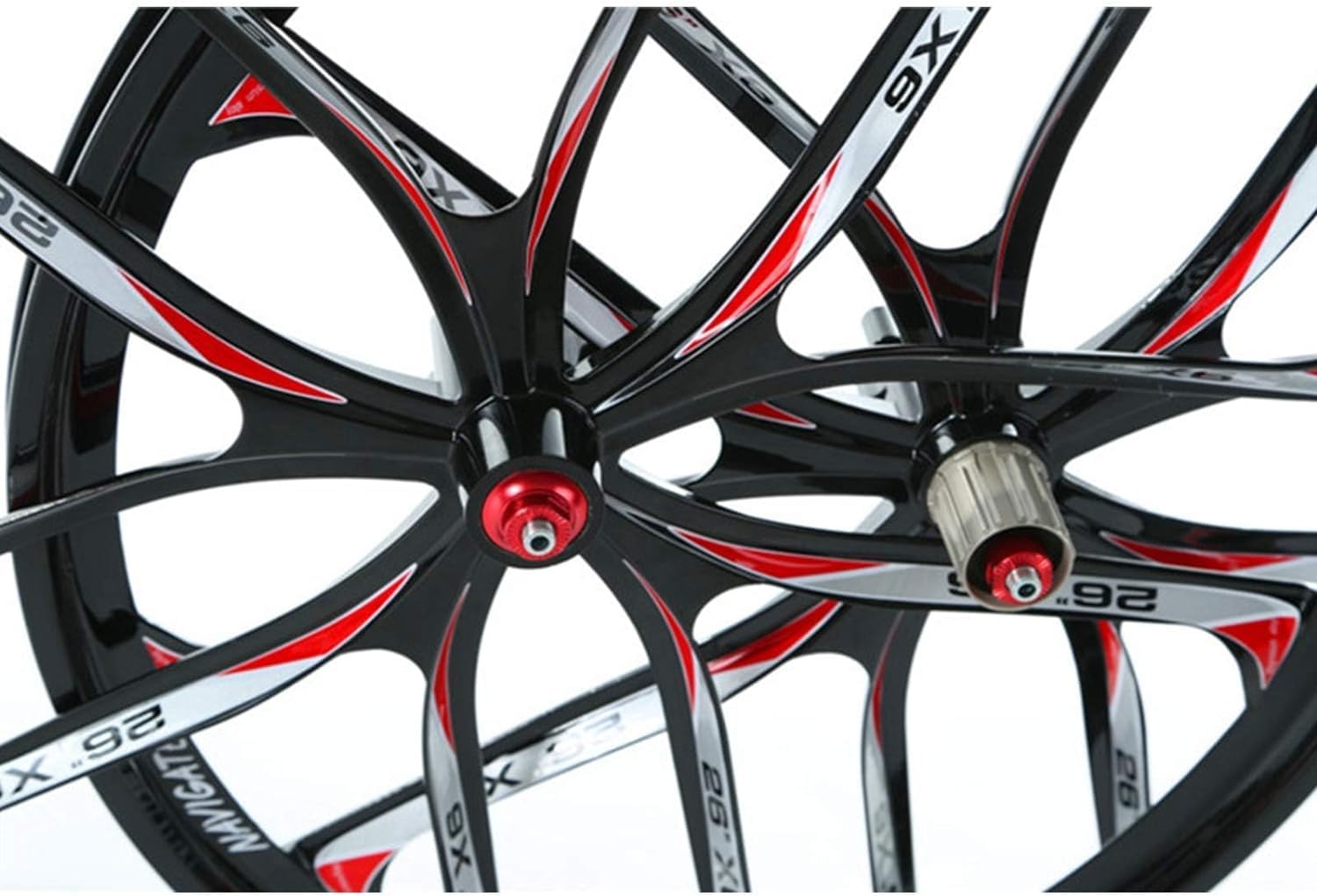 Set Di Ruote Shimano WH-R501 28" 8/9/10 Velocità Pneumatico Nero Box - Foto 8