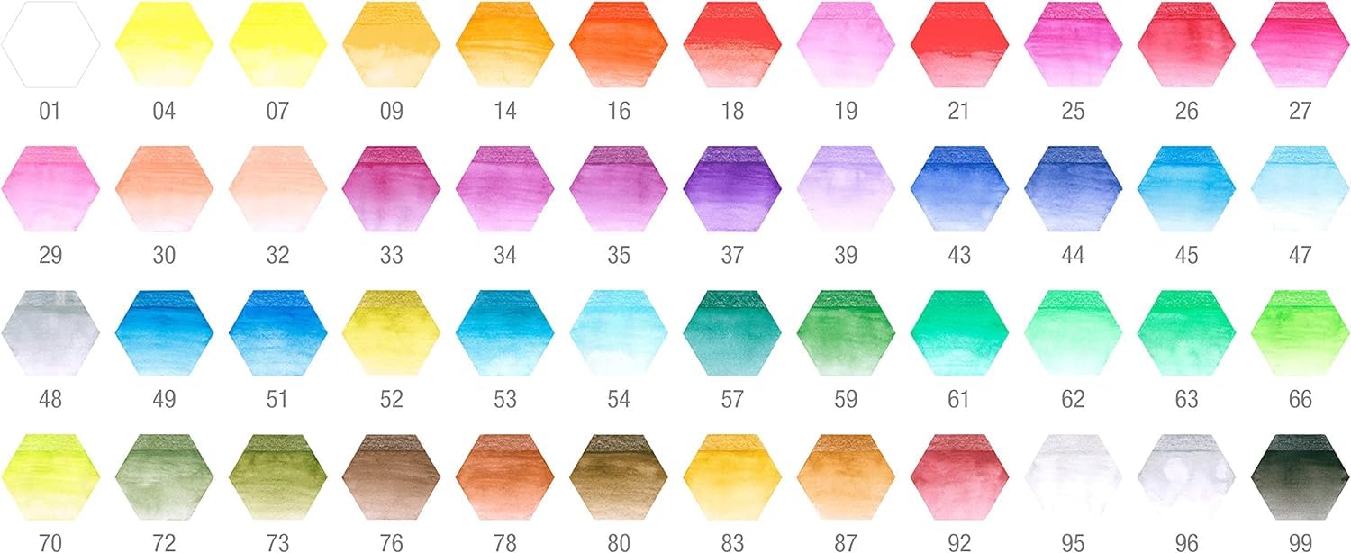 Amazon | ファーバーカステル(Faber-Castell) 色鉛筆 48色 水彩 [並行