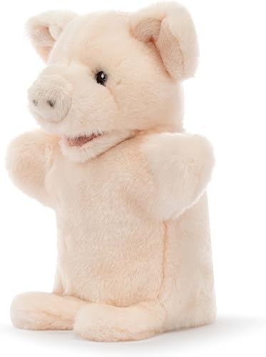 Miniatura 2 de DEMDACO Animalcraft - Marioneta de peluche de 11 pulgadas, color rosa