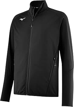 Amazon.com : Mizuno Standard Alpha X Sport Jacket, Black