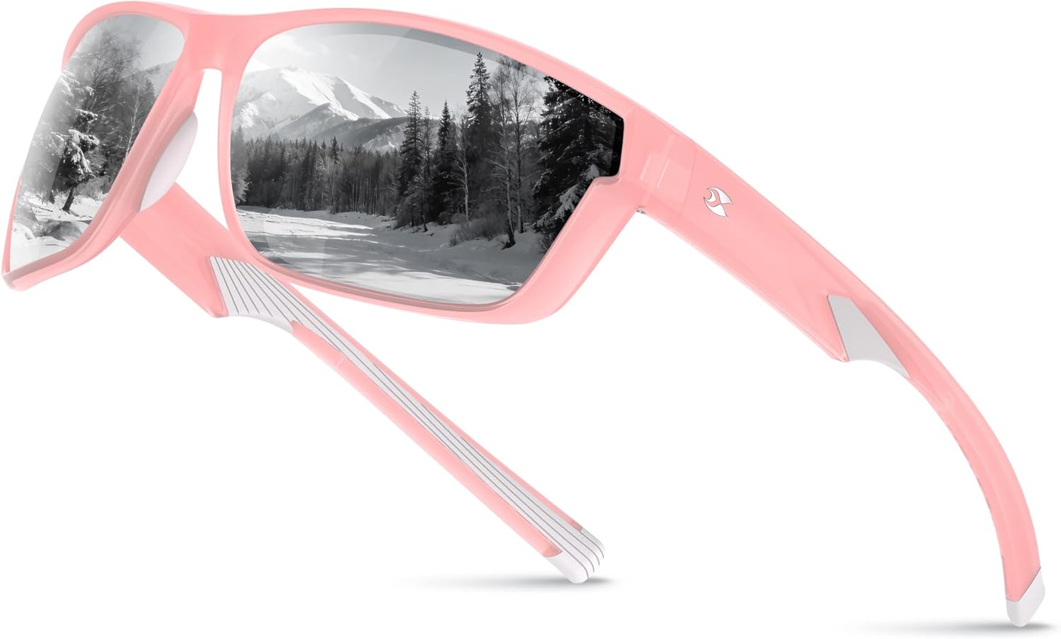 suoso Polarized Sports Sunglasses for Men: Women Lightweight Wrap Around Sun Glasses UV400 Protection for Fishing Running