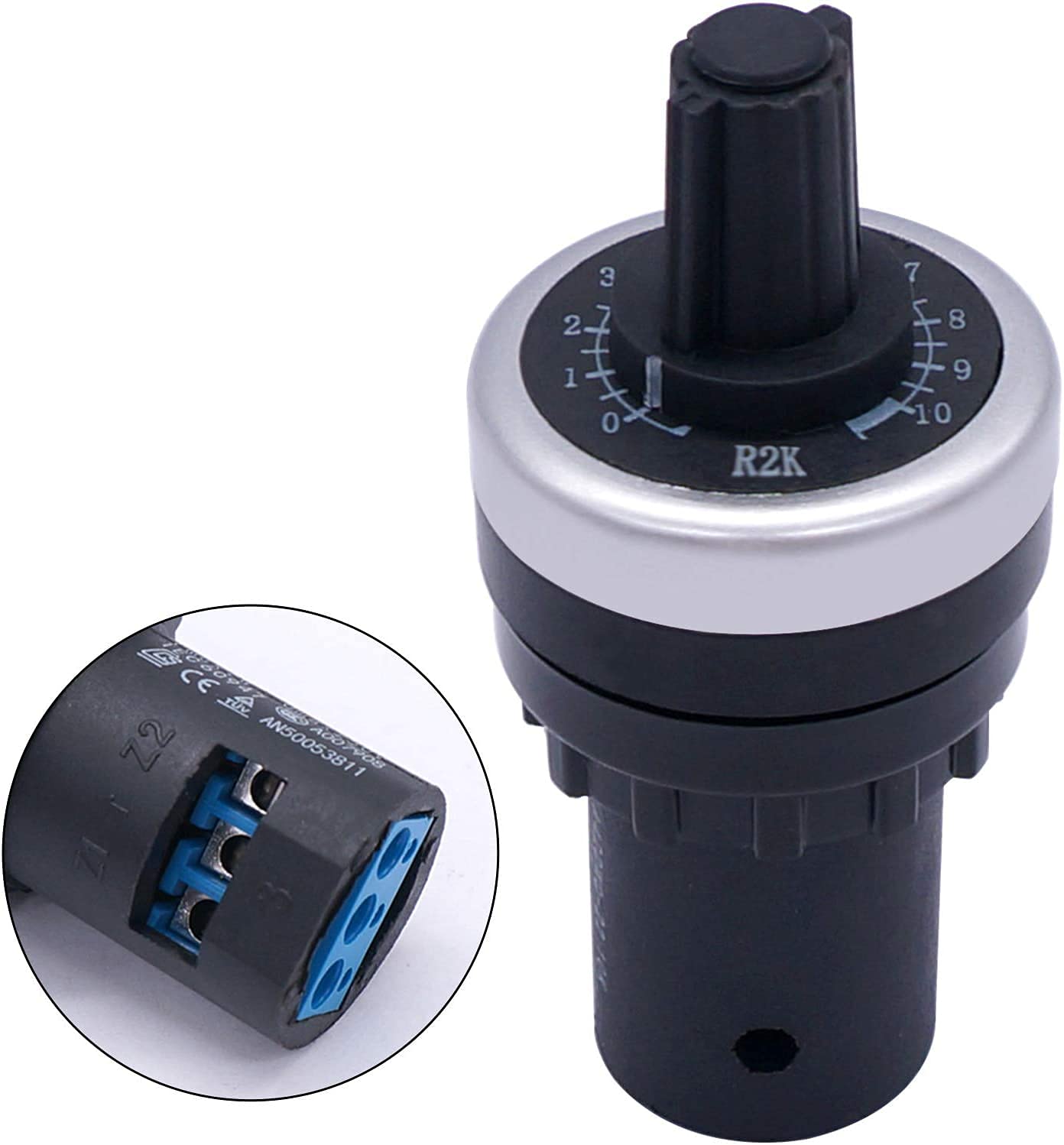 Convertisseur de potentiomètre rotatif 22 mm pour réparer une commande de vitesse