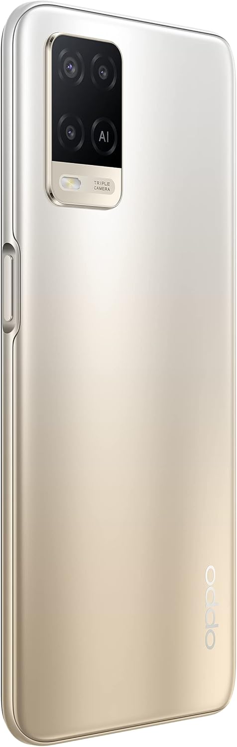 OPPO A54 CPH2239 Dual SIM 64GB ROM + 4GB RAM Factory Unlocked 4G/LTE Smartphone (Gold) - International Version