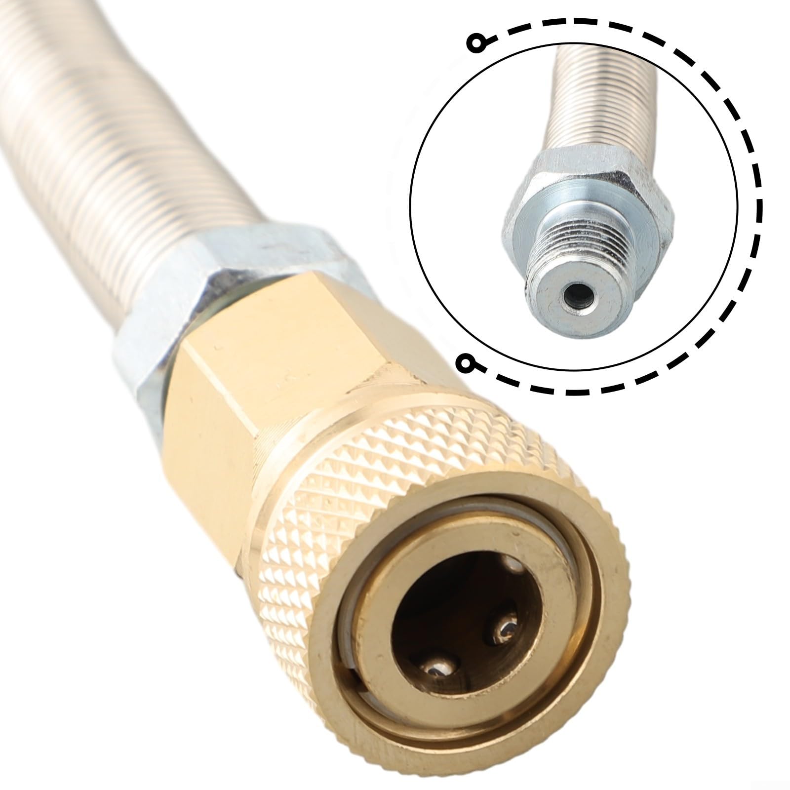 Compresseur d'air en aluminium séparateur d'huile et d'eau 4500 PSI Système de filtre avec raccords à connexion rapide pour équipement de plongée