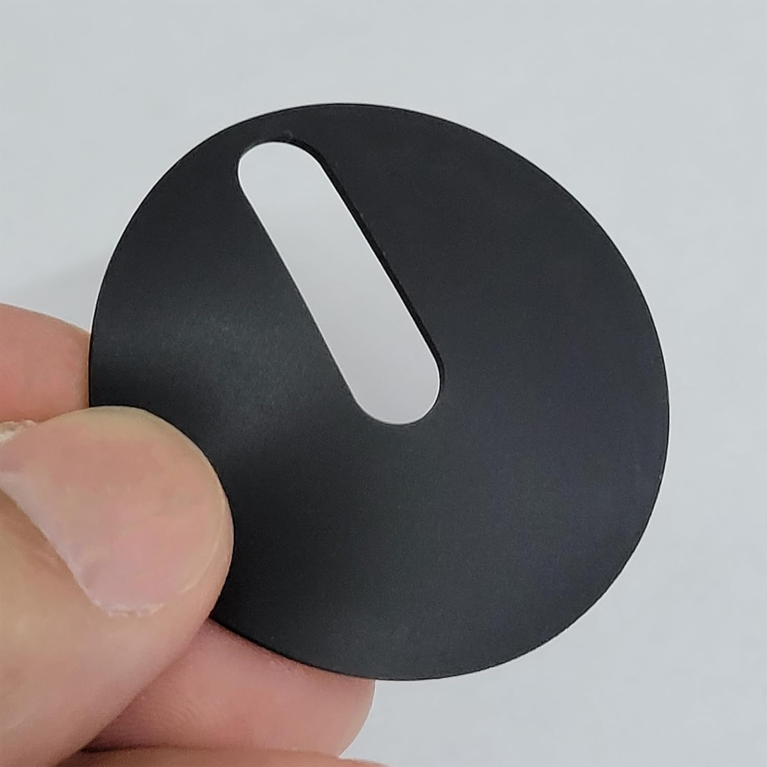 12pcs 40mm Diameter Non-Slip Toilet Hinge Base Plate Washer Fixings Round Toilet Hinge Silicone Rubber Pad Replacement Set - Image 4