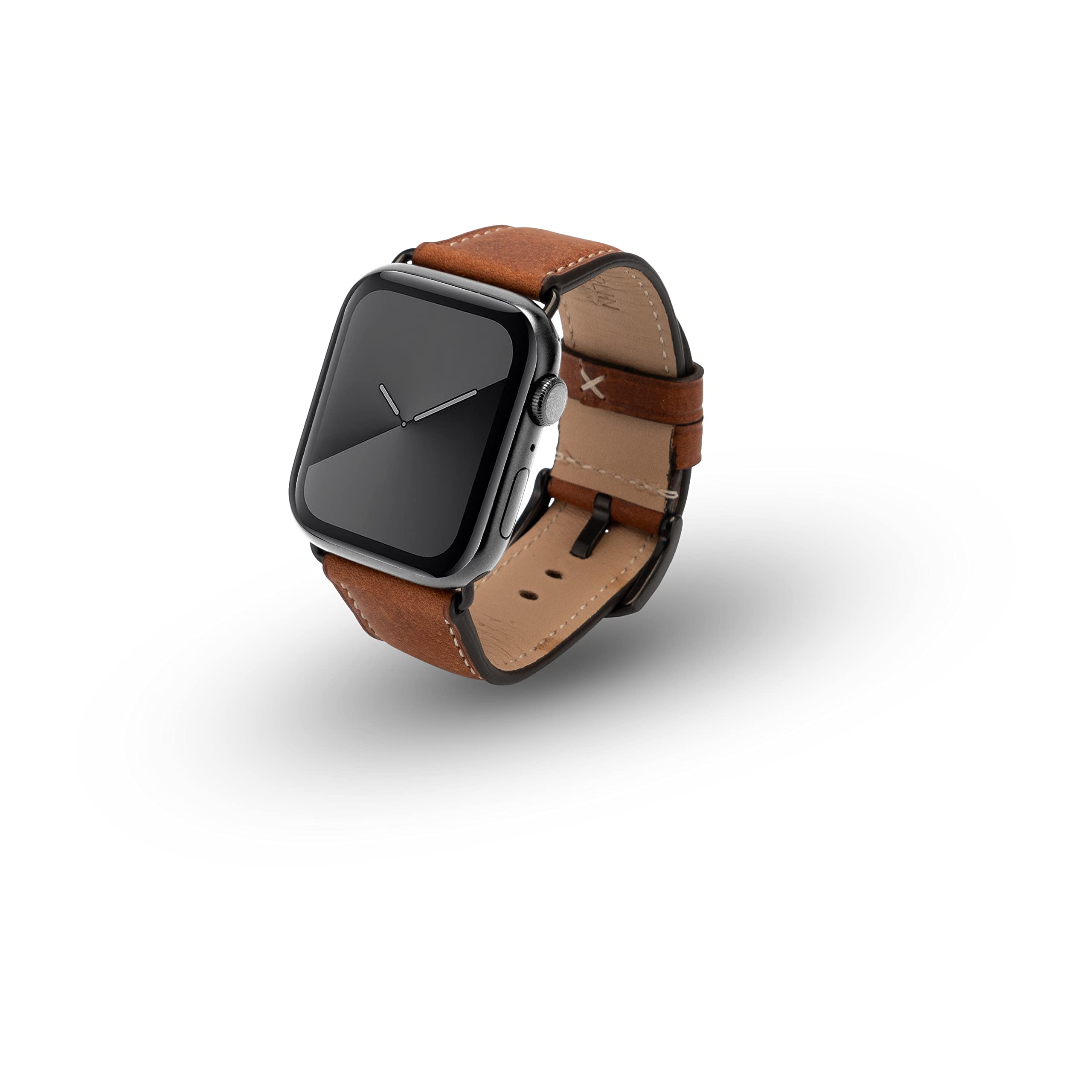 JT Berlin "Charlie Armband für Apple Watch 49mm / 45mm / 44mm / 42mm Lederarmband [Watch Ultra, Watch SE, Series 8/7 / 6/5 / 4/3 / 2/1]