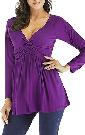 Empire waist tops amazon Clearance