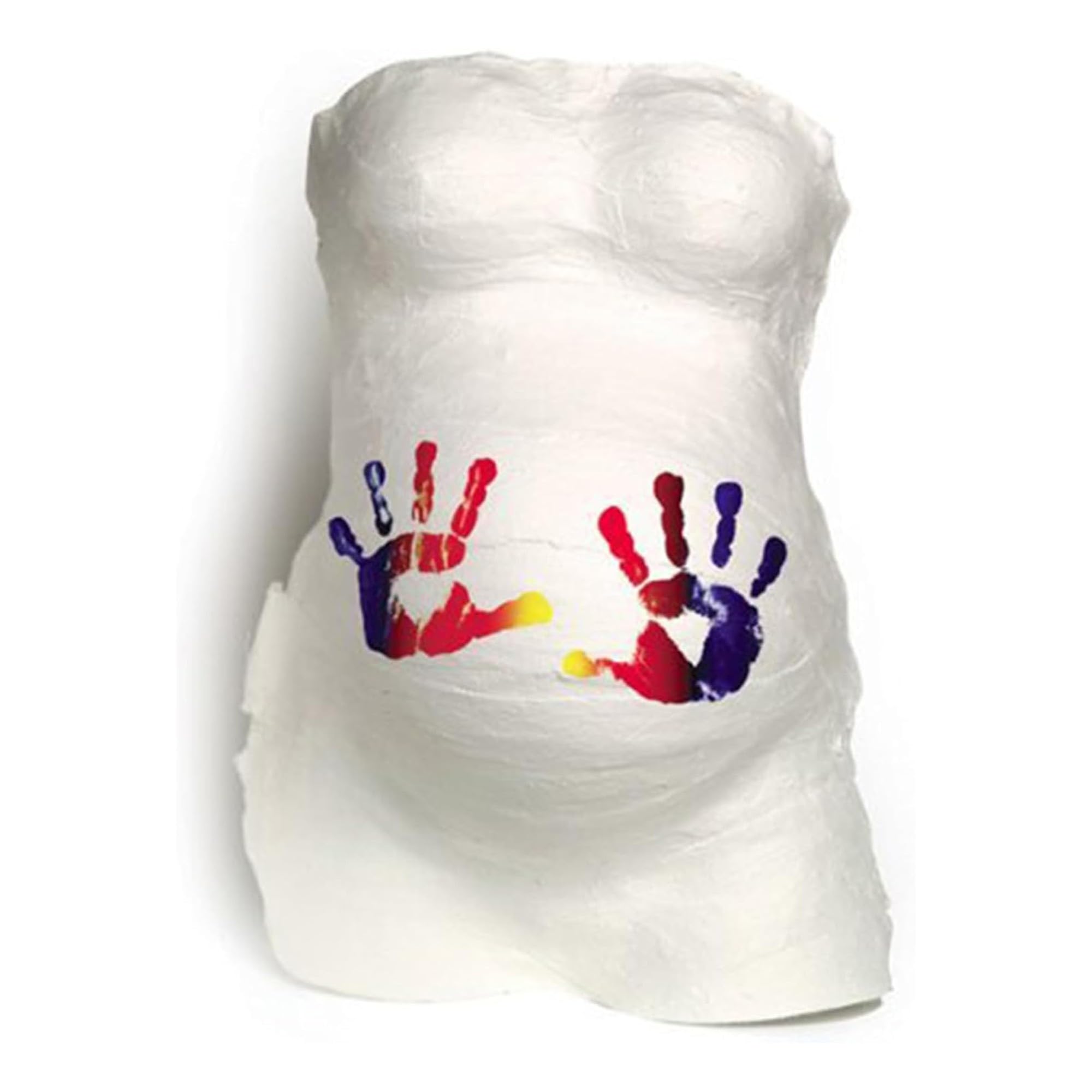 Baby Art My Lovely Belly, Calco Pancia Gravidanza, Kit per il Calco del Pancione della Futura Mamma, Bianco