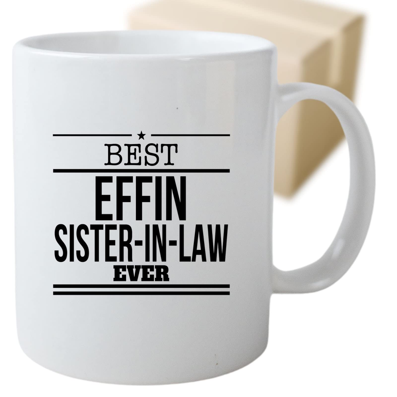 Coffee Mug Gifts for -In-Law Effin -In-Law Ever -In-Law Gifts From Daughter Gift Cup 108460