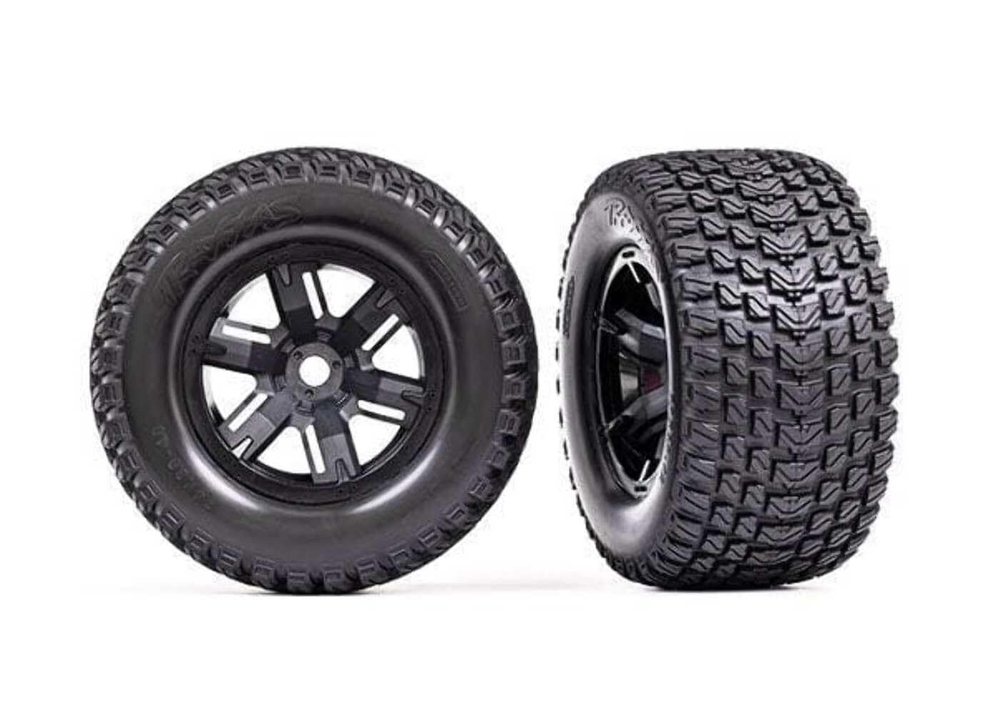 Amazon.com: Traxxas T&W X-Maxx Black Wheel Gravix Tire TRA7877