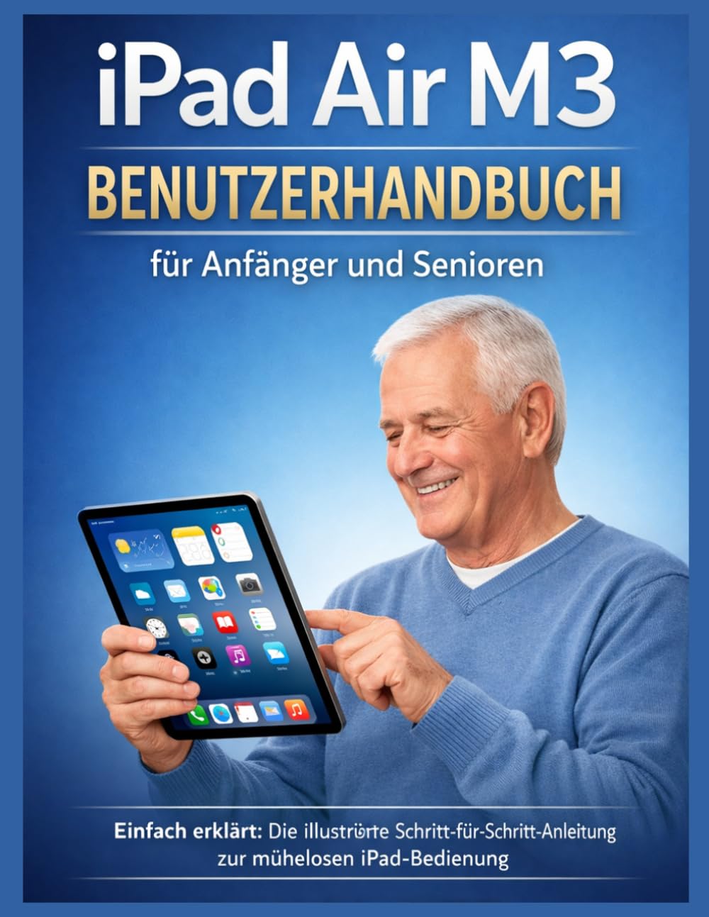 iPad Air M3 Benutzerhandbuch für Anfänger und Senioren: Eine einfache, illustrierte Schritt-für-Schritt-Anleitung, um Ihr iPad mühelos zu beherrschen
