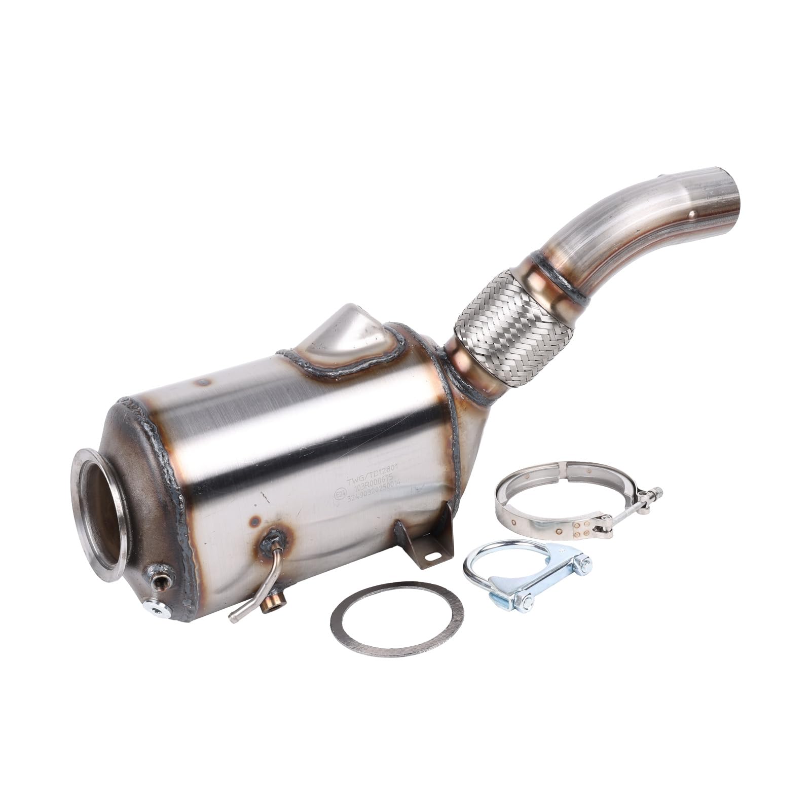 18307806413 DPF Filtro de partículas diesel Diesel Compatible con E90 E91 E92 E60 E61 X3 E83 325d 330d 525d 530d Replace# 18307806411