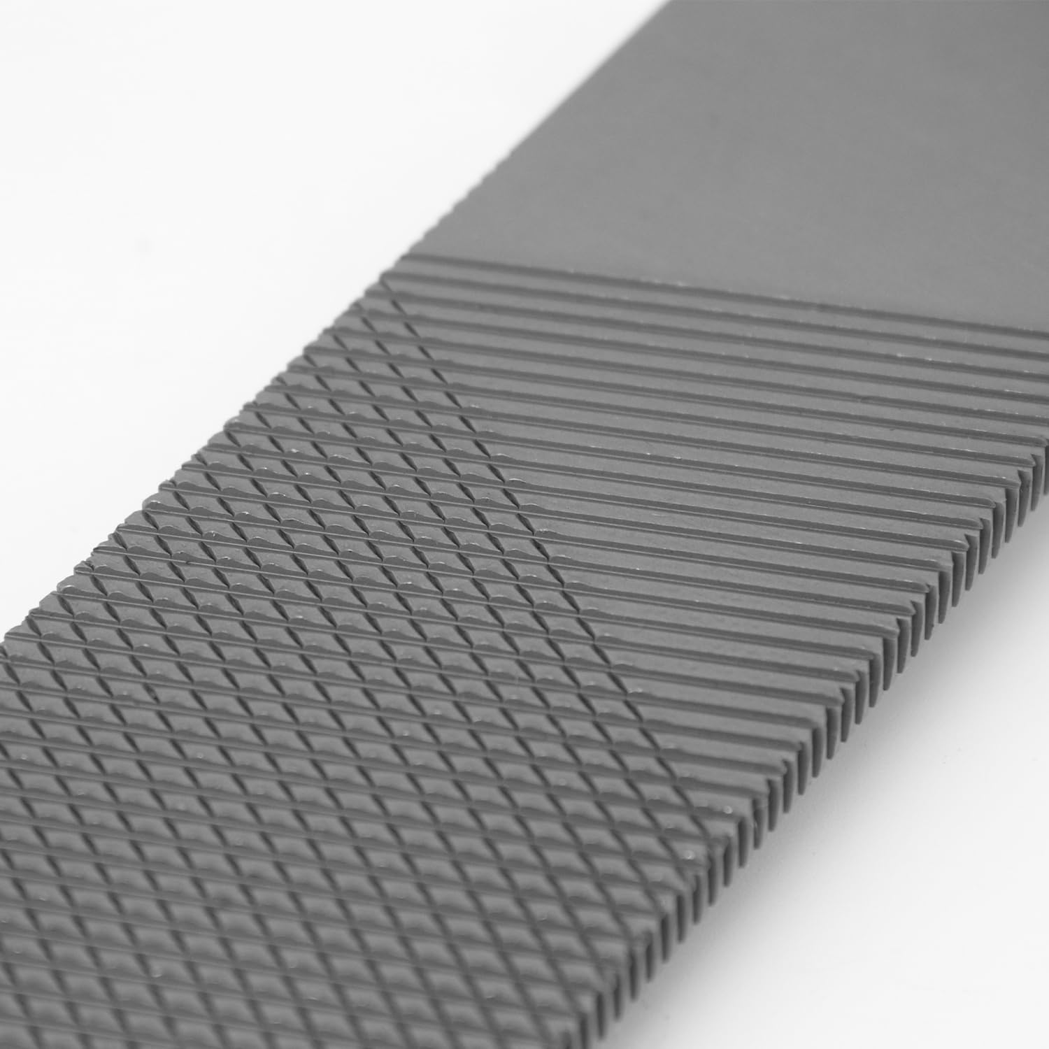 QWORK® Escofina para pezuñas de Doble Cara de 200 mm de Acero al Carbono con Mango de Goma - Herramienta para herrador