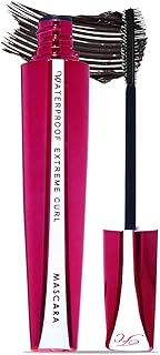 FASHION COLOUR Platinum Waterproof Mascara | Super Dense | Double Effect Silicon Brush | Extreme Curl | Waterproof | Volum Price In India