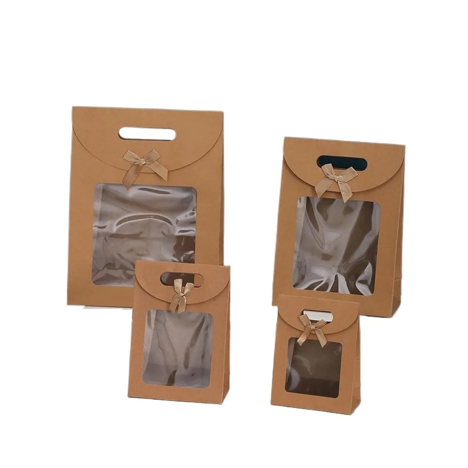 Bolsas Regalo Bolsa de regalo con ventana transparente 10/20 piezas