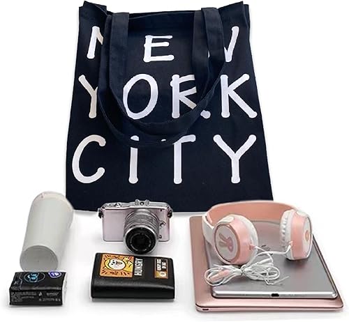 Miniatura 4 de Recuerdo multiusos reutilizable de Nueva York para bolsa de viaje, bolsa de comestibles, bolsa de compras, bolsa de lona