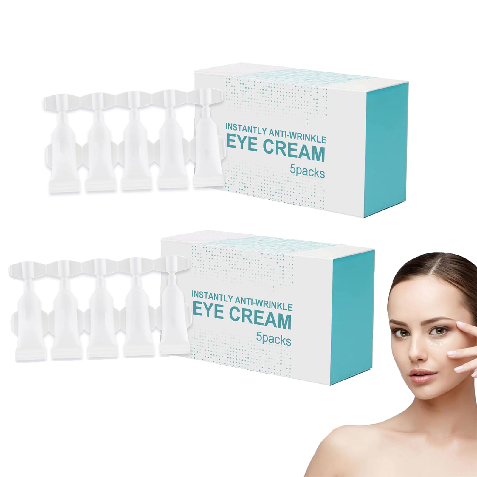 Tiliraiy Purplebay Instant Cream, Purple Bay Eye Cream, Purple Bay Eye Cream, Remove Under Eye Bags Wrinkles Puffiness Dark Circles and Fine Lines, Anti-Aging Rapid (2box)