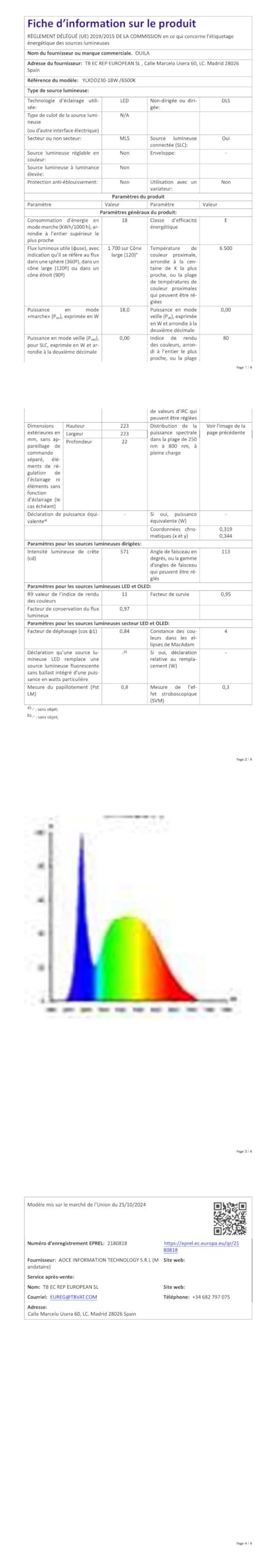 BLNAN LED Plafonnier 24W Plafonnière Plate, Blanc Chaud Neutre Froid 3000K/ 4000K/5000K, 2400LM Panneau à Rétroéclairage Pour Chambre à Coucher, Salon, Couloir, Salle De Bain, Sous-Sol, 30CM Noir