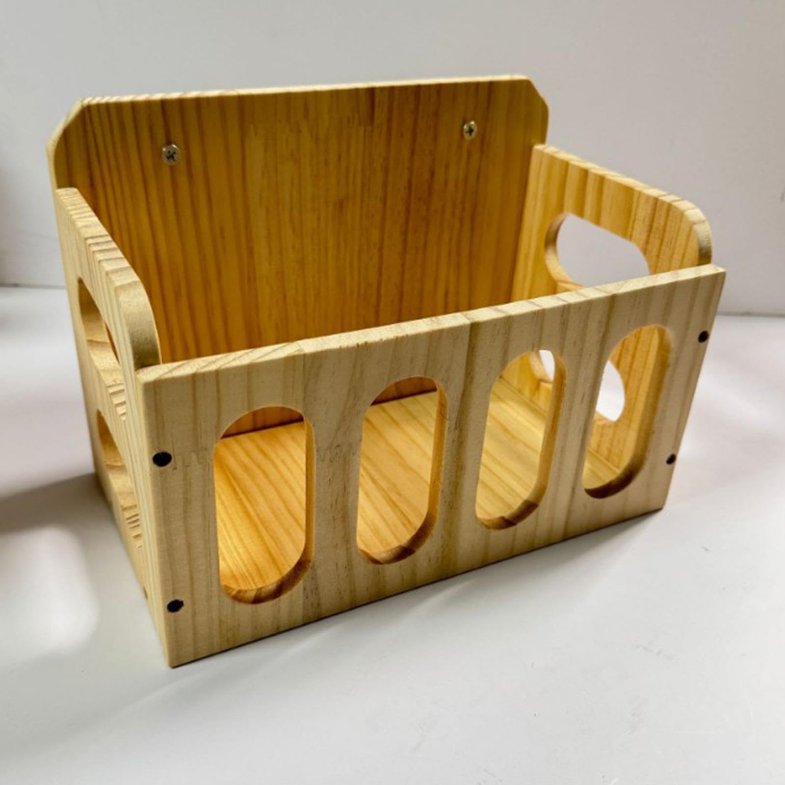 Mangiatoia Portatile in Legno per Conigli, Ricci, Furetti E Criceti.
