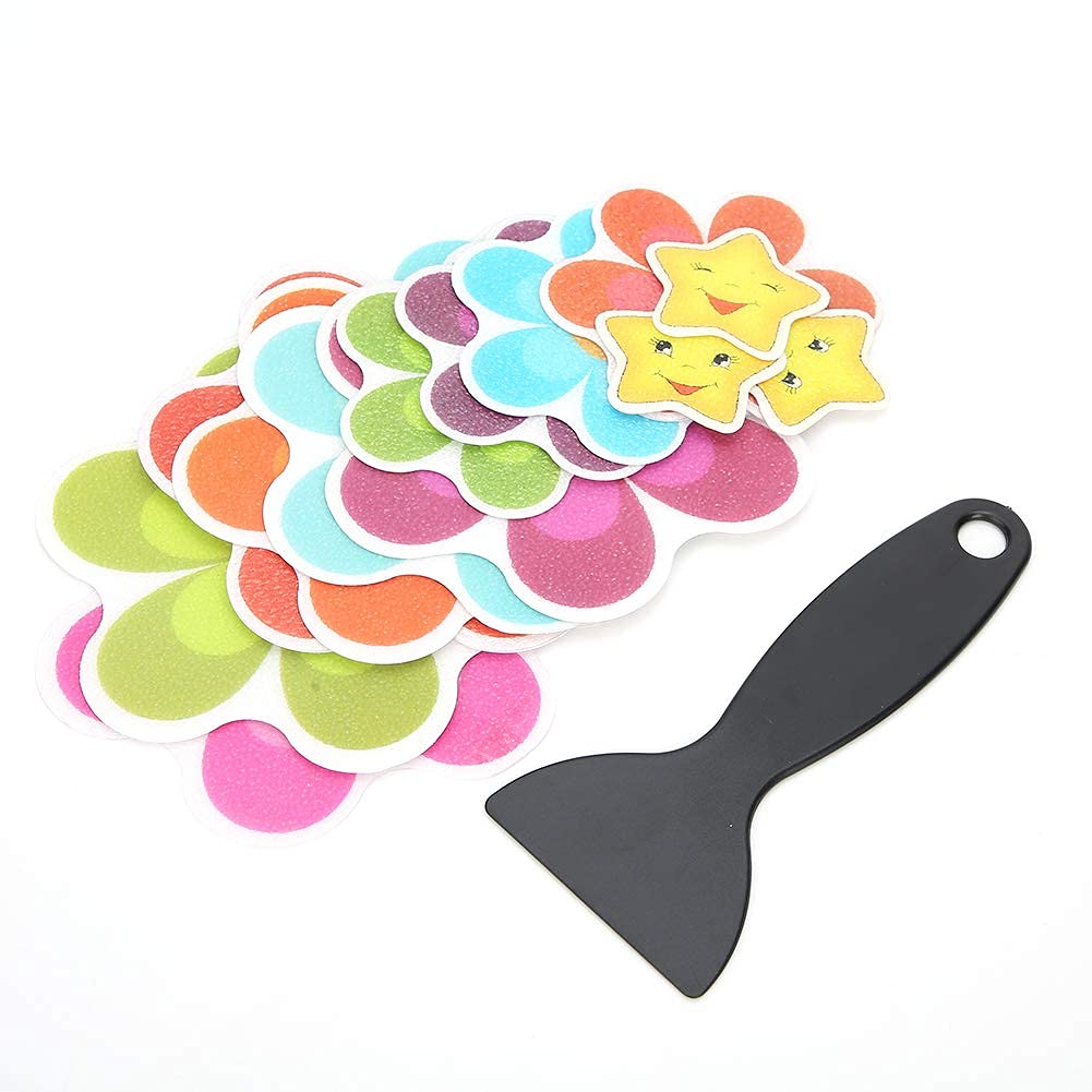Autocollants De Porte Salle De Bains Toilettes Baignoire Plante Fleurs Anglais Wc Stickers Muraux