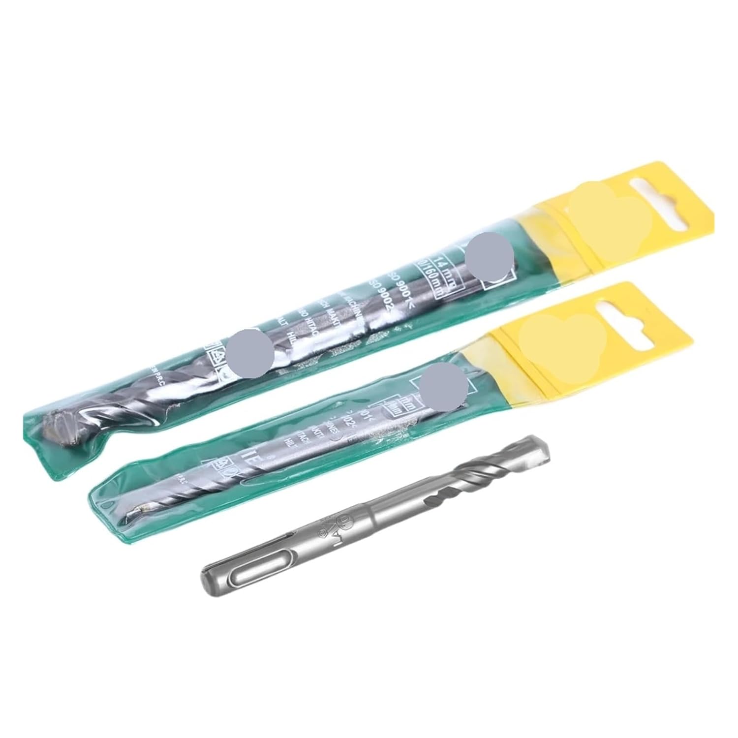 10pcs Electric Hammer SDS Plus Drill Bit Set 160mm for Concrete Wall Brick Block Masonry Hole Saw Drilling Bits 4mm 5mm 6mm 018