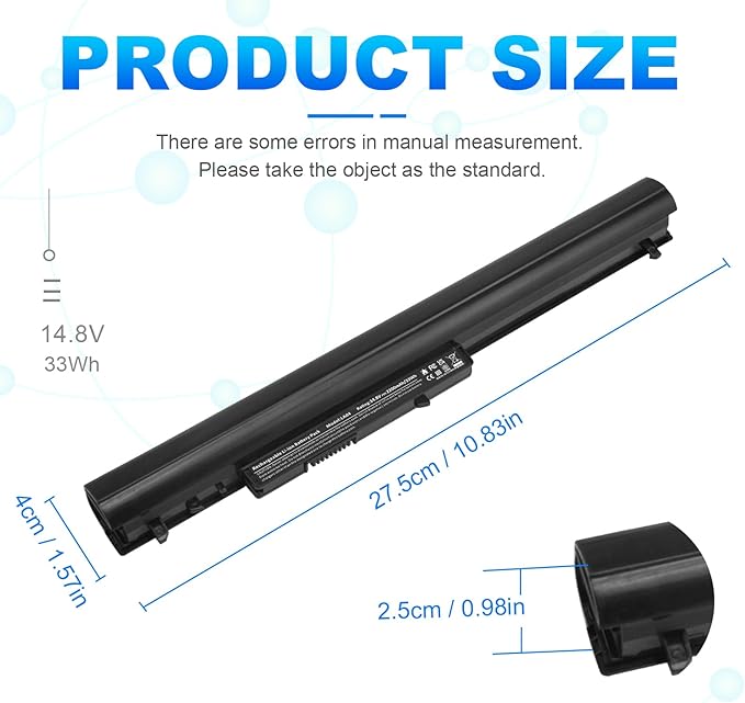 Batería TREE.NB LA04 14.4V 2200mAh para HP Pavilion miniatura 4