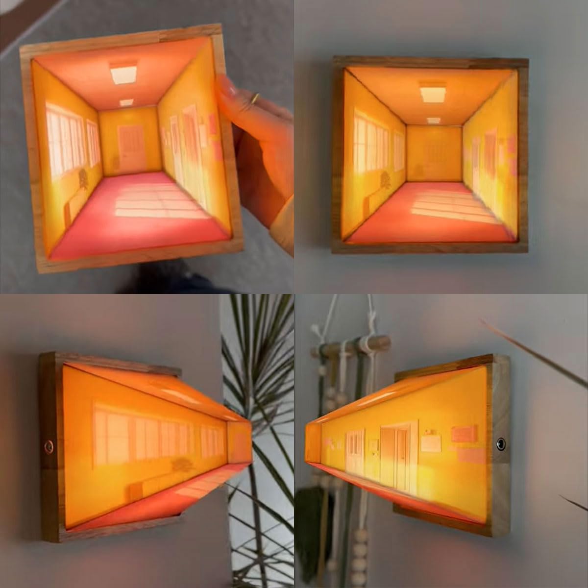 3D Naked Eye Visual Night Light, Glasses-Free Gallery Optical