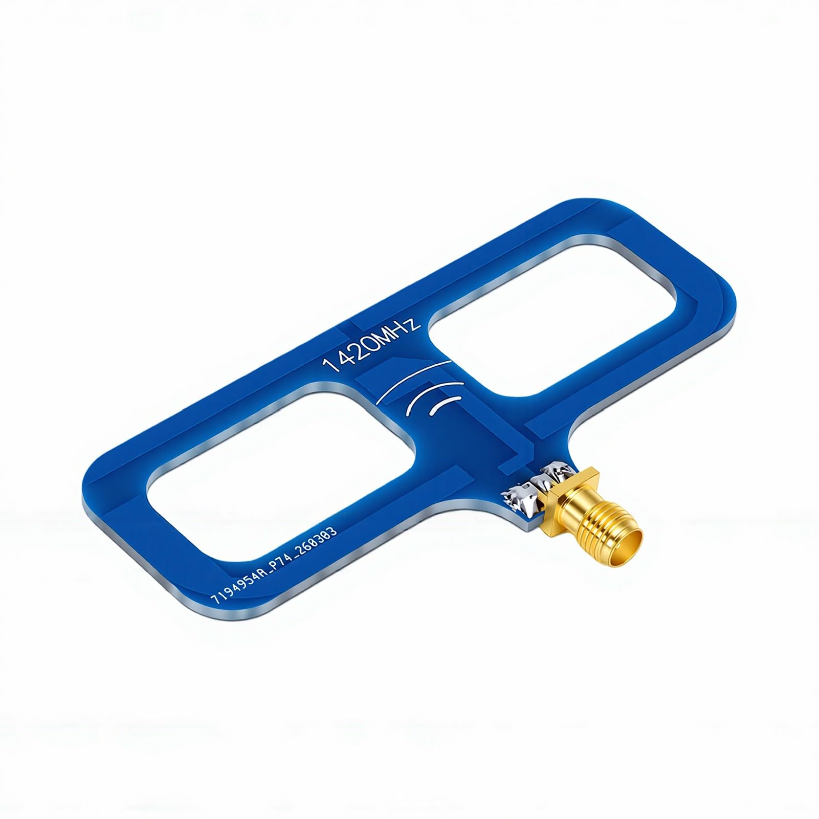 RF da 1,42 GHz, Ad Anello PCB SMA 1330-1530 MHz, con Segnale VSWR Basso da 4,6 DBi 50 W per Dispositivi Remoti di Radioastronomia SDR (Spina femmina)