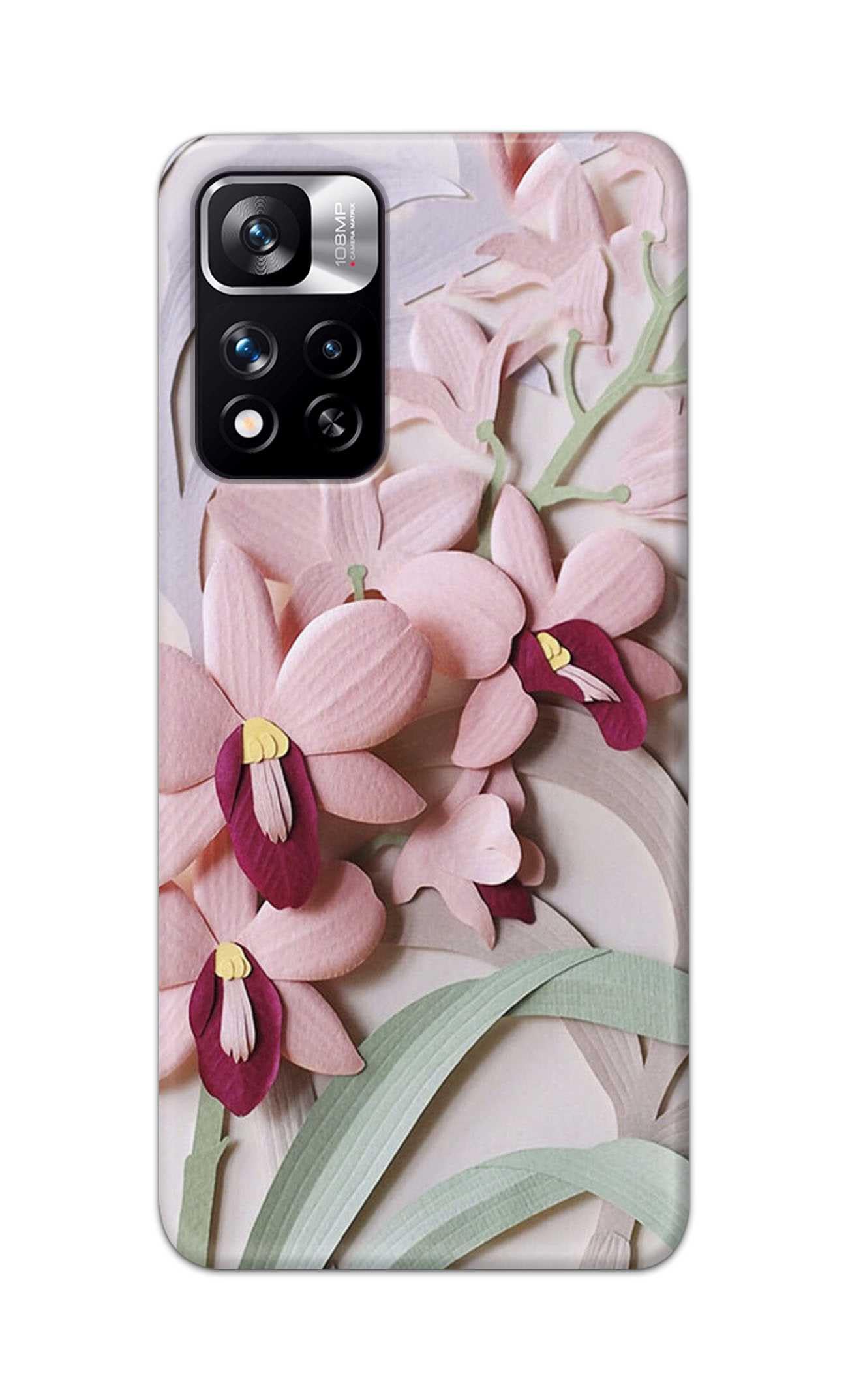 PRINTFIDAA Plastic Printed Hard Back Cover Case For Mi Xiaomi 11I 5G | Xiaomi 11I Hypercharge 5G Back Cover (Floral Lilly) -2808, Multicolour