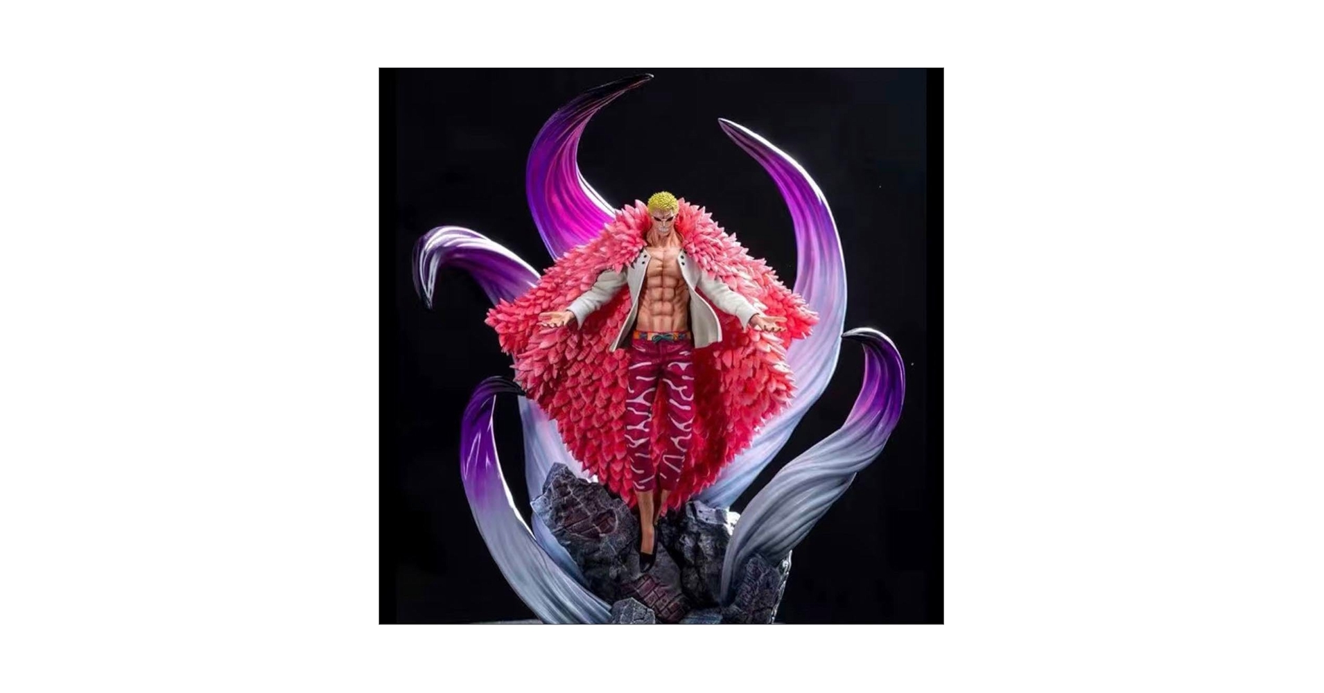 ワンピース　フィギュア　ドフラミンゴ　覚醒 頭パーツx2種 Amazon.co.jp: ワンピ ース フィギュア ドフラミンゴ 覚醒 頭