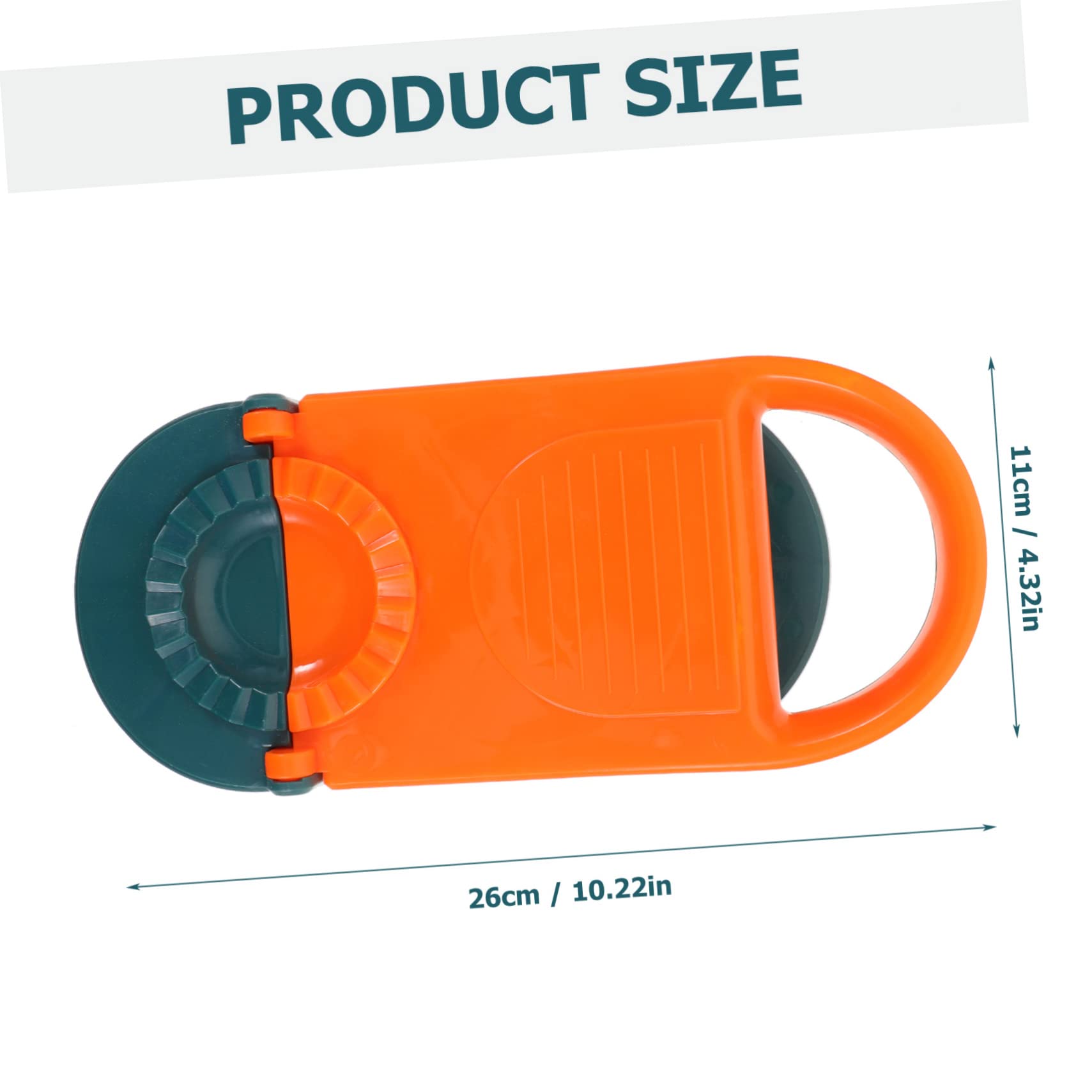 PRETYZOOM Dumpling Maker Press Simple Operation Versatile for Shapes for Home Kitchen