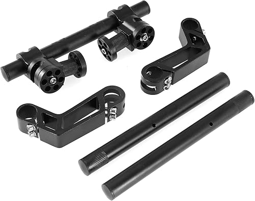 Miniatura 5 de INNOGLOW juego de manubrio de motocicleta de 78 de pulgada ajustable de 22 mm, cabe en la mayoría de los escúters de 125cc