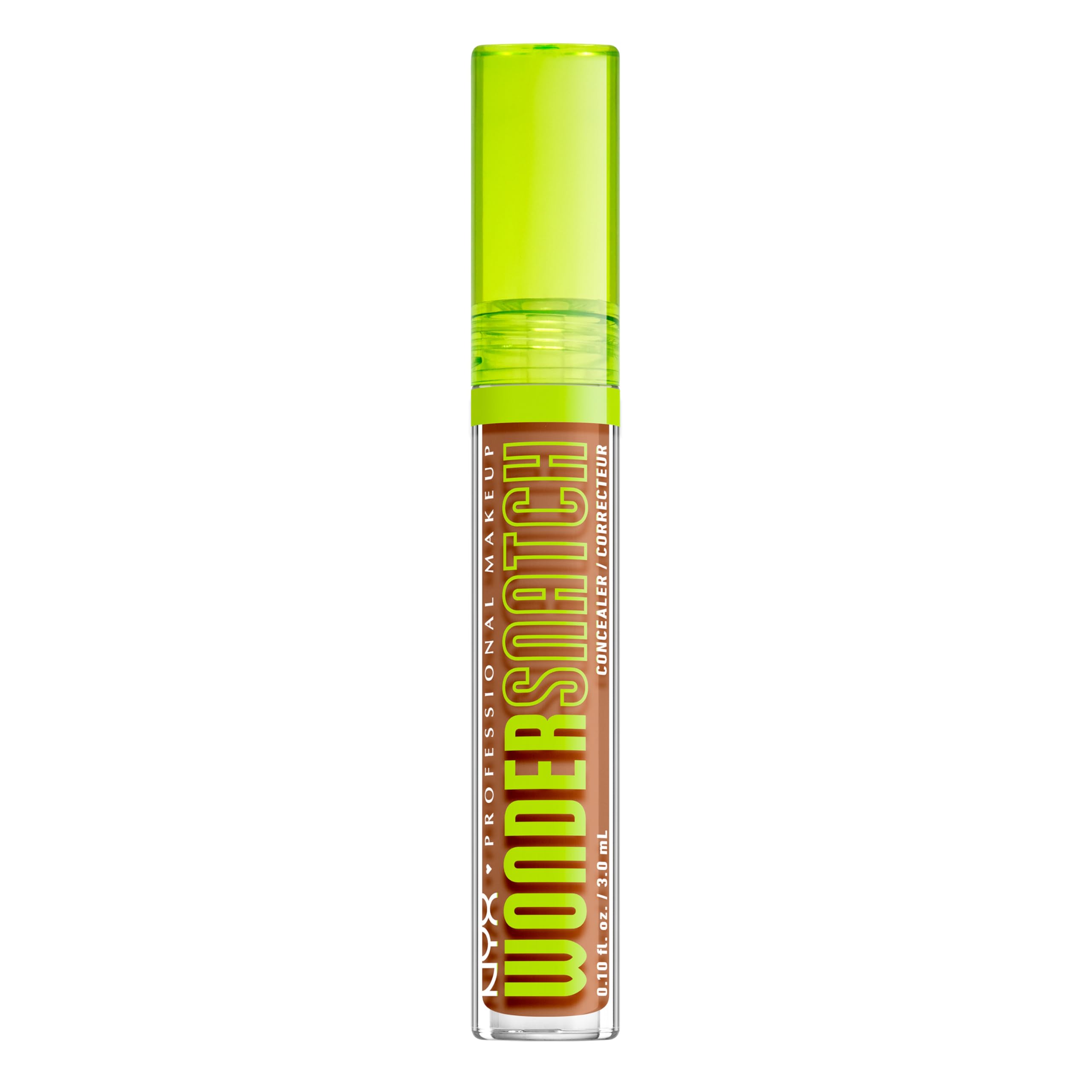 NYX Professional Makeup Wonder Snatch Concealer, Liquid Concealer, Up to 24h Hydration, Waterproof Wear, Cappucino, 3 ml