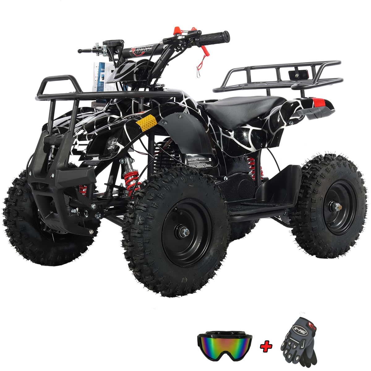 X-PRO Kids Gas Powered ATV 40cc (Spider Black)