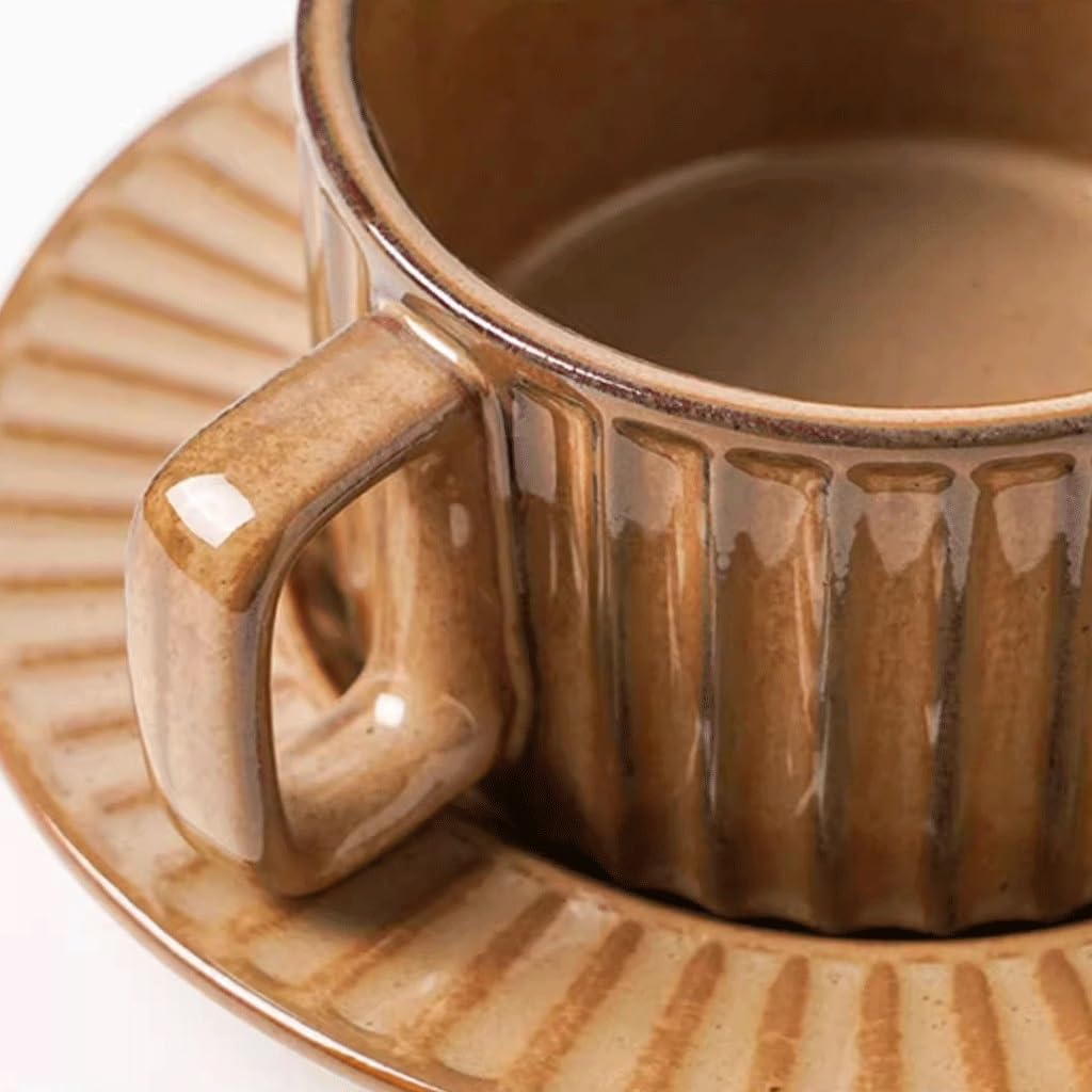 ENGENDER Tazas Cafe Taza De Té La Tarde Café Leche Mug Cups(B)