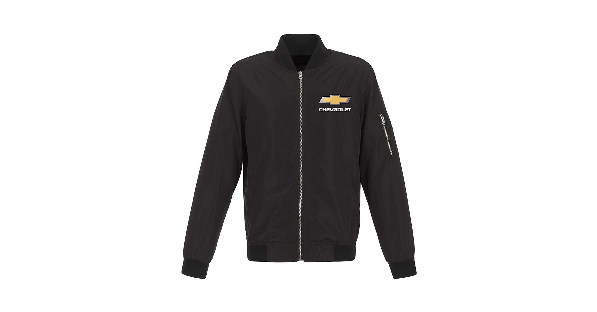 JH DESIGN GROUP Mens Chevrolet Lightweight Zip-Up Nylon