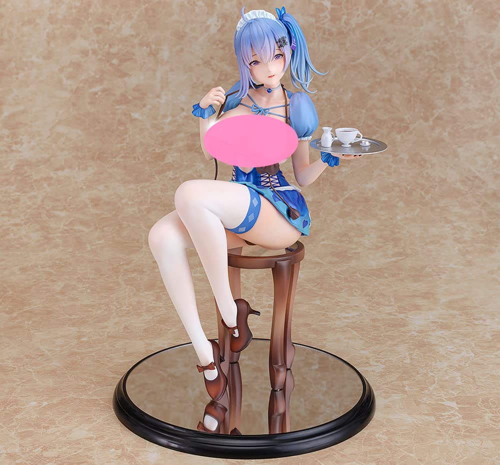 TRUEDECOMIX Removable Clothes Ecchi Anime Figure 1/6 Original Character Otogi Nemu Maid Vol.2 Soft Chest Hentai Figure, Exposed Busty Hot Girl Statue Cartoon Characters Boxed Toy Model