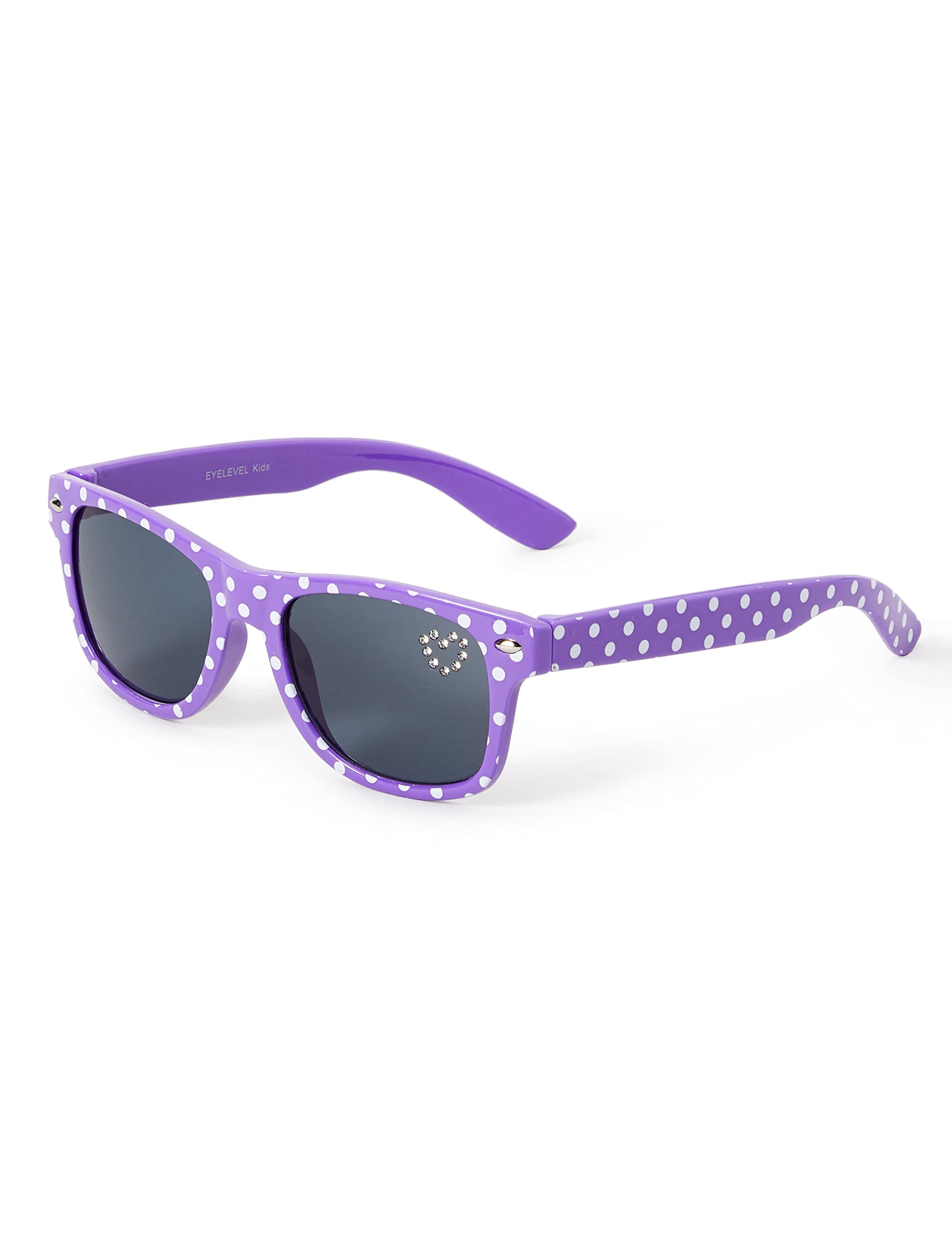 Eyelevel Pixie Sunglasses for Girls - Polka Dot Kids Sunglasses - 100% UVA/UVB Protection & CAT3 Lens - For Girls 5-10 years