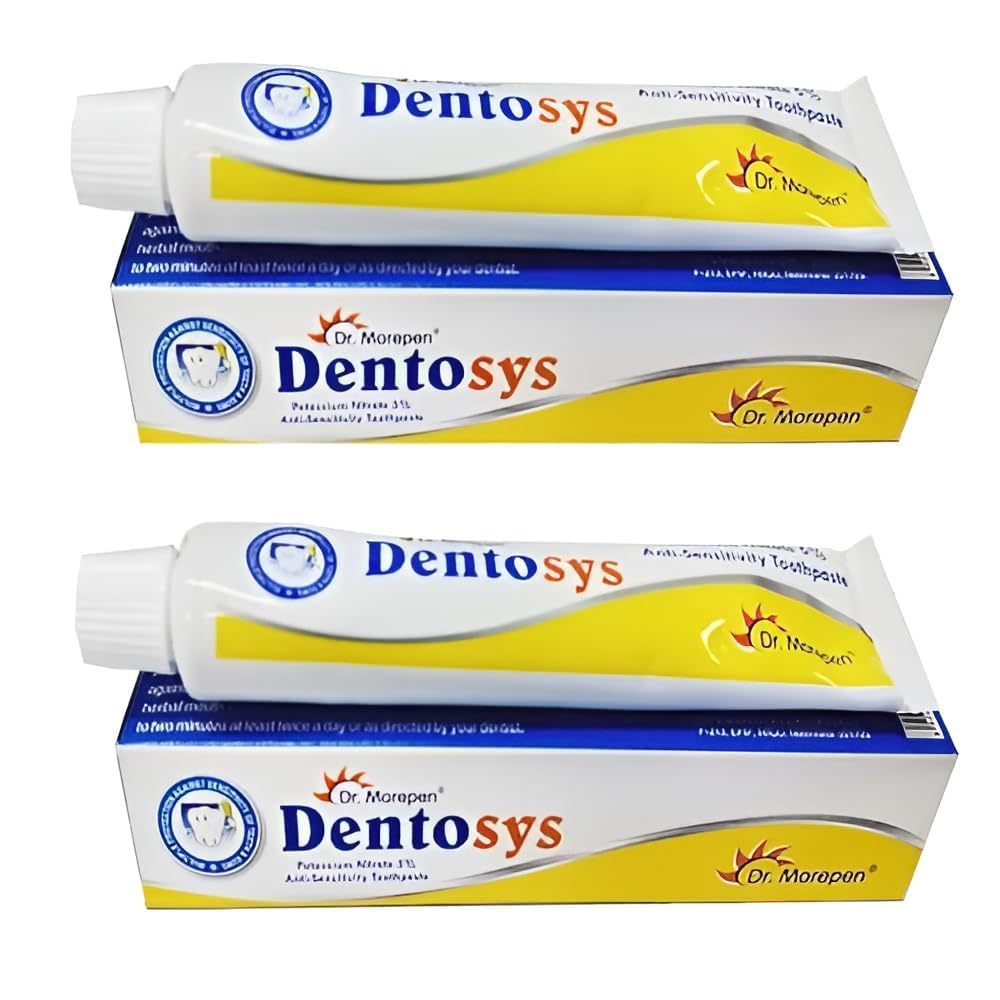 DentoSys Healthy Teeth Toothpaste | Advanced Formula for Stronger | Pack of 2