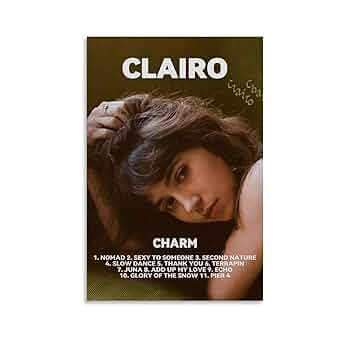 hksojsan Clairo Charm 日本限定盤ポスター付き CLAIRO CHARM JAPAN EDITION Obi + Purple Vinyl + Mini Poster