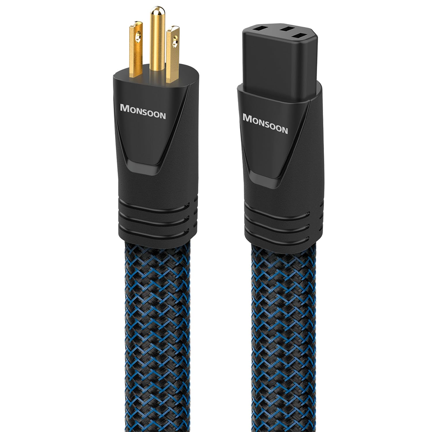 AudioQuest Monsoon Power Cable (1m, 1 x C13 > 1 x 3-Prong Wall Plug)