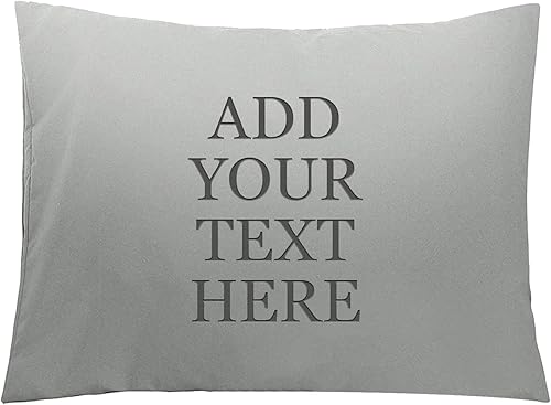 Personalized Passion Fundas de almohada de tamaño estándar (20 x 26 pulgadas), fundas de almohada estándar con cierre de sobre, suaves y acogedoras