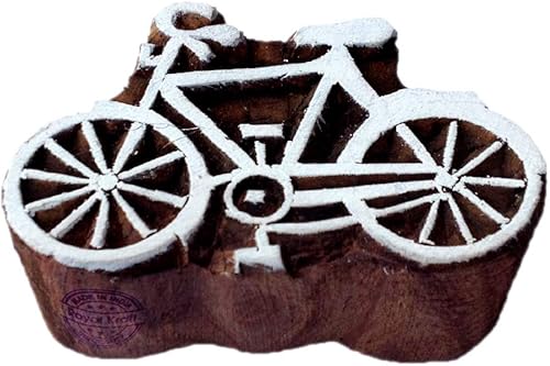 Royal Kraft Sellos de madera DIY tela, textil, arcilla, cerámica, papel, bloques de impresión de henna THMtag001