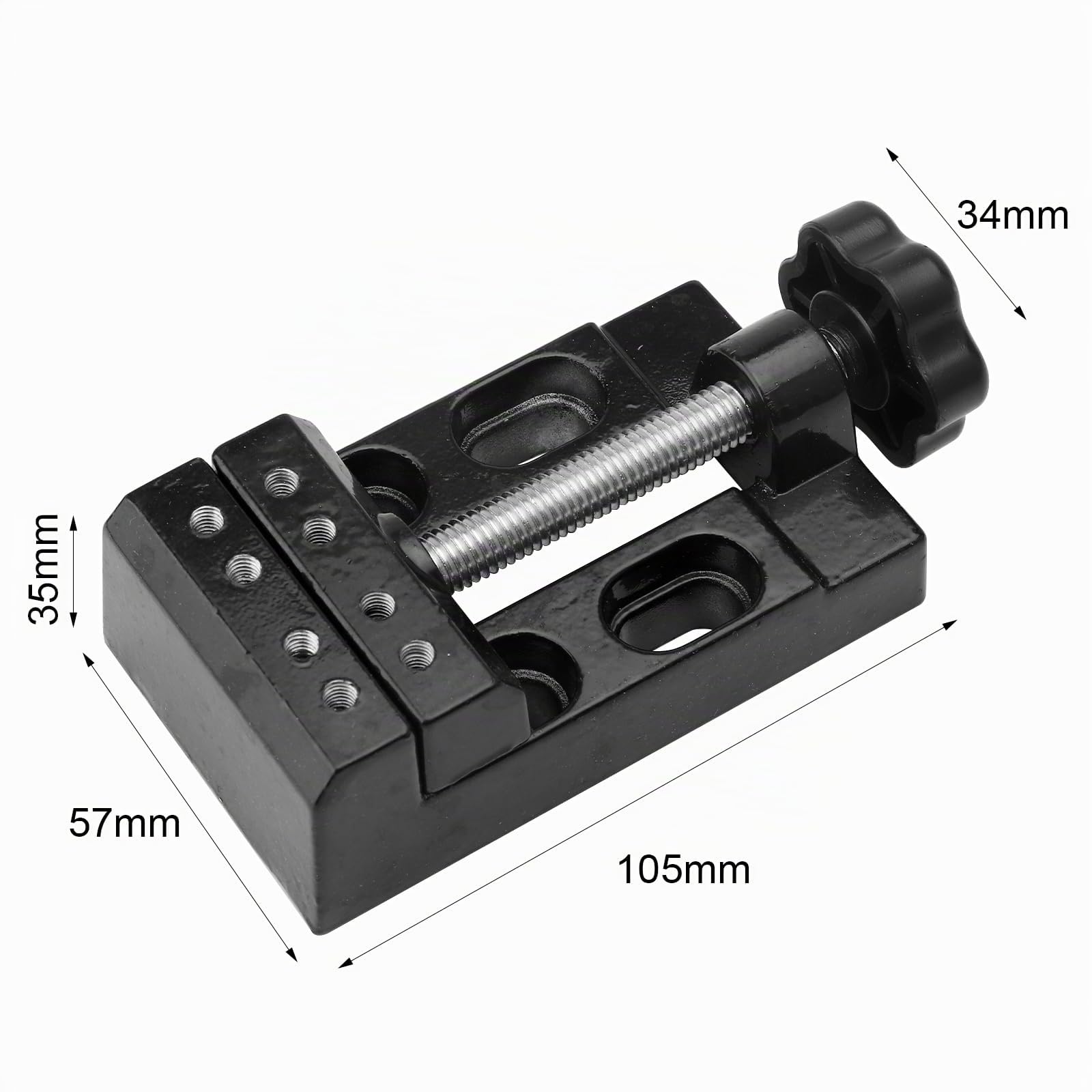 Morsa piccola da 57 mm, mini morsa da tavolo, morsa per trapano a colonna, morsa da tavolo, trapano a colonna da banco, morsa da banco falegname