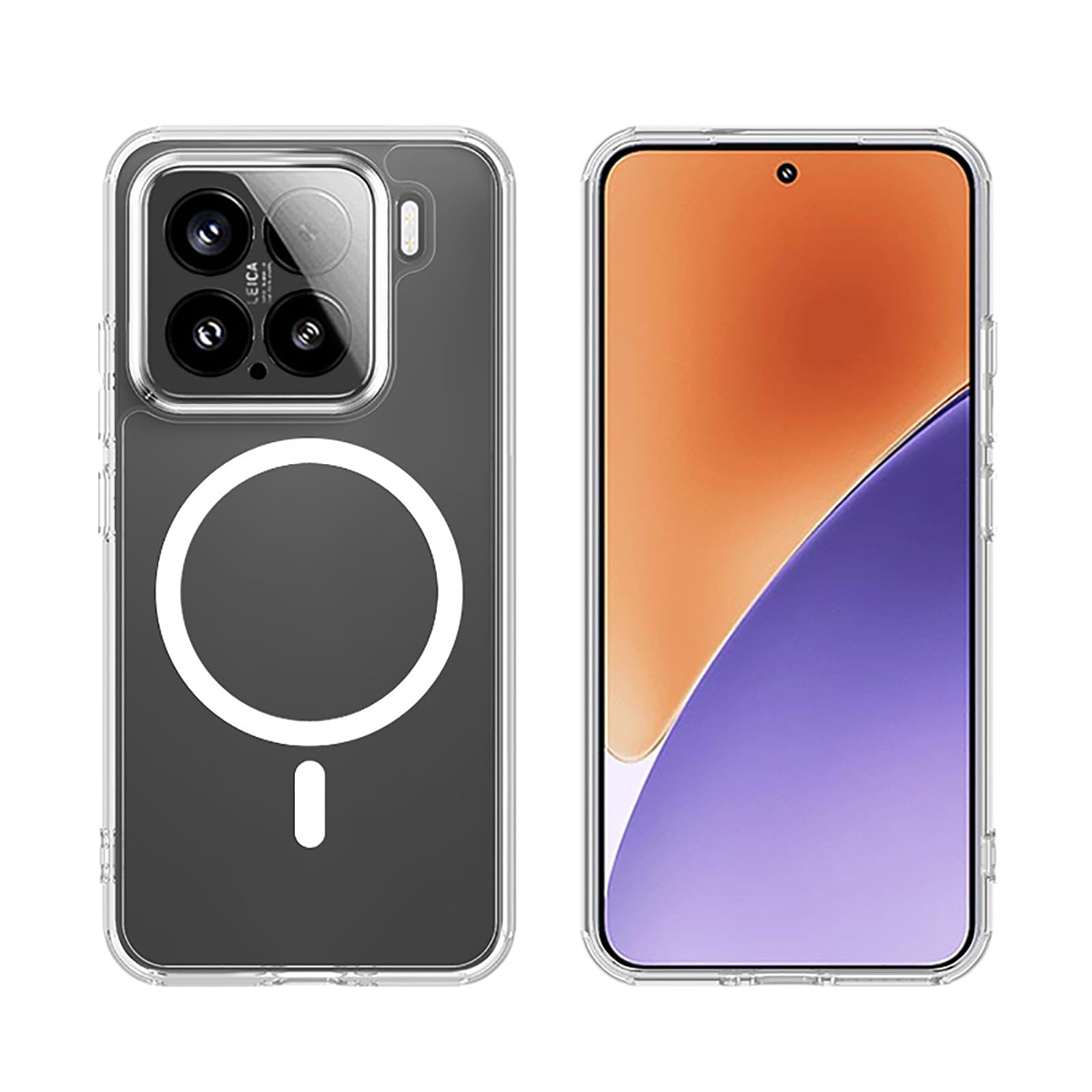 Amazon.co.jp: Lzzox for Xiaomi 15T Pro ケース クリア マグネット式