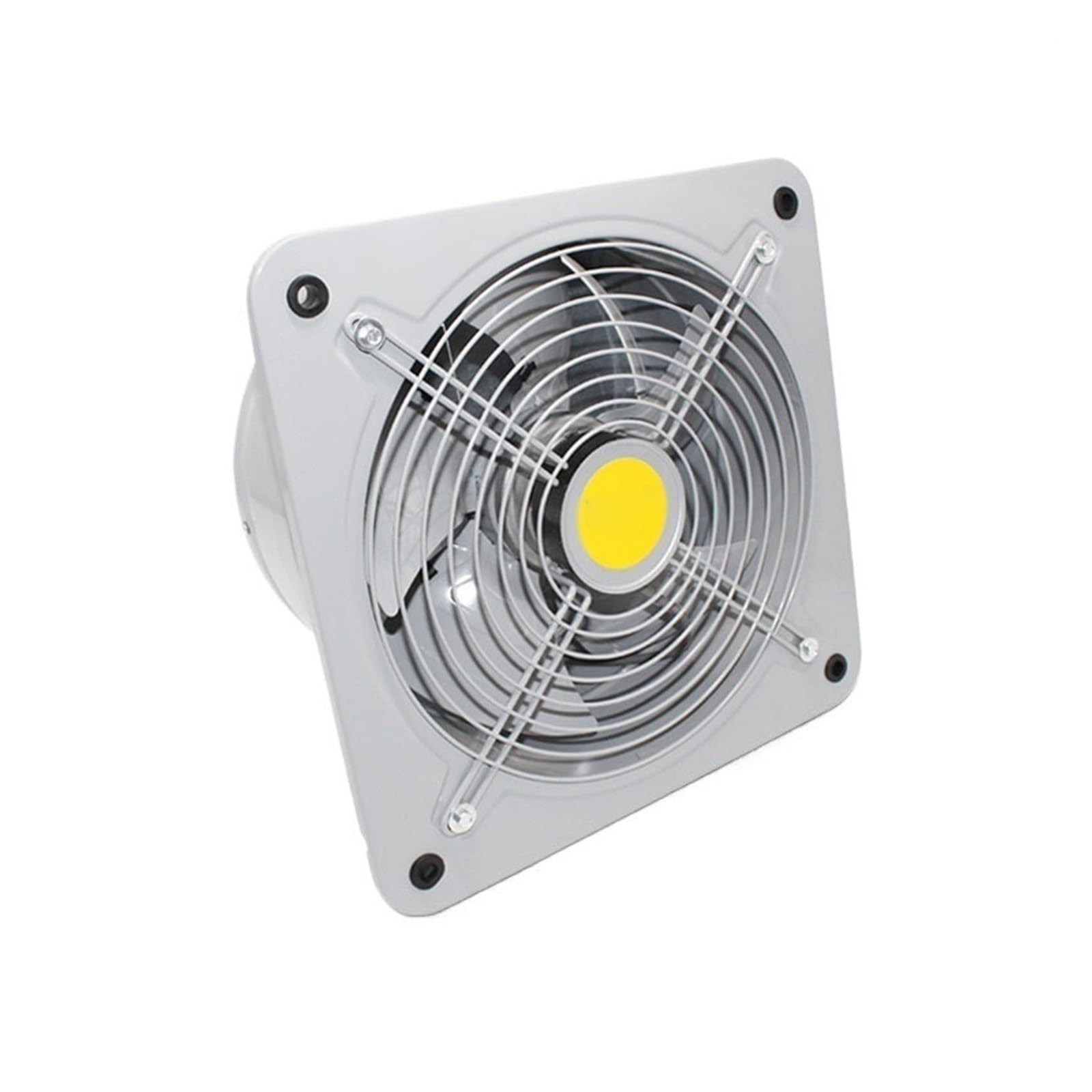 Kxaoxgrc One Color Kitchen Exhaust Fan, Ventilation Exhaust Extractor Fan External Rotor 8/10/12 Inch Kitchen Inrial(8Inch)