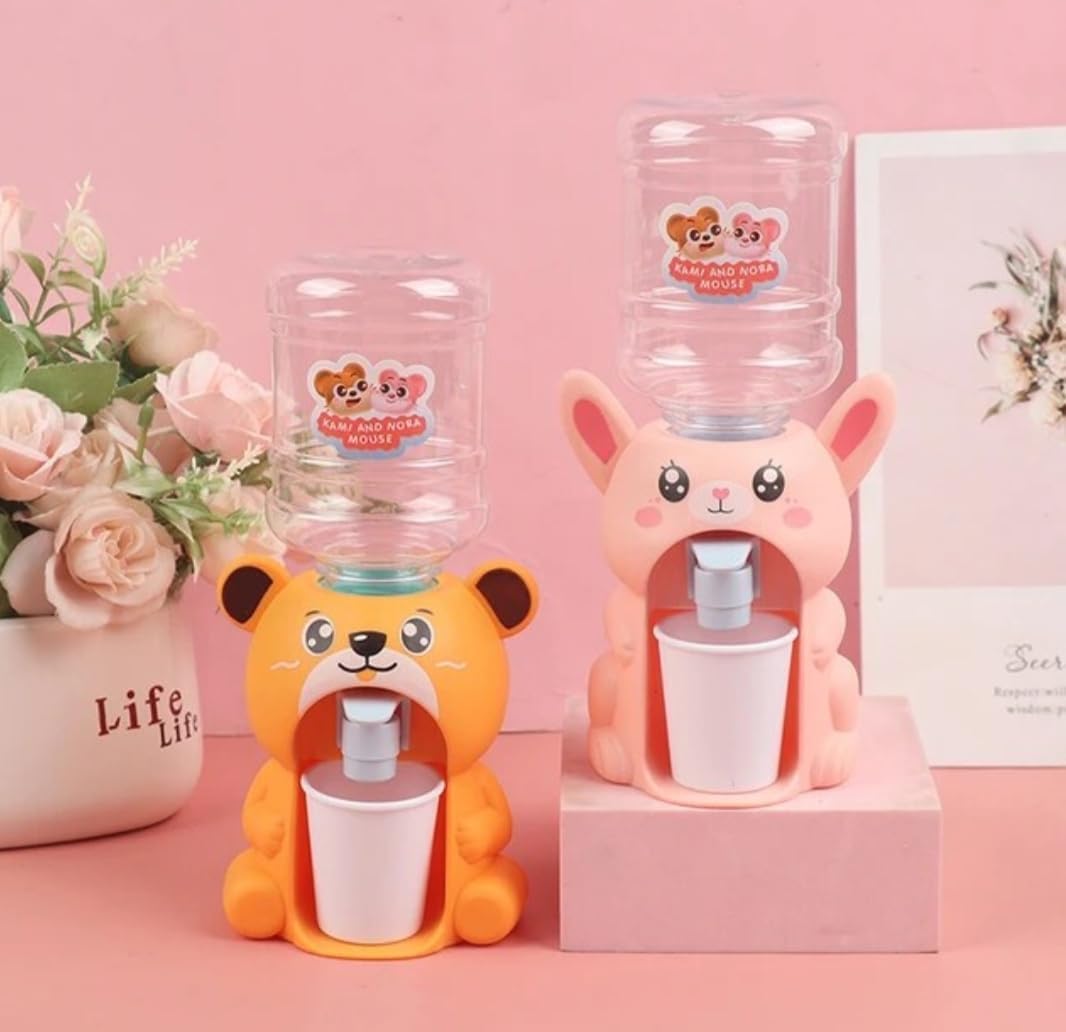 NEO9 Mini Water Dispenser Toy For Children Mini Drinking Fountain Pumps Water Juice Milk Drinking Fountain Simulation Cartoon Kitchen Toy. (Rabbit),Multicolor (B0CKQ4NDJZ) Amazon Price History, Amazon Price Tracker