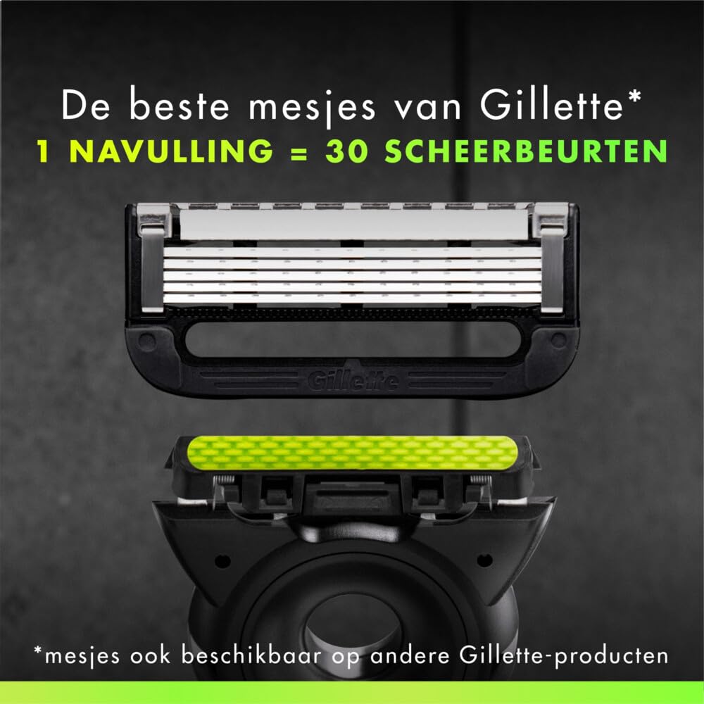 GilletteLabs 12 sztuk żyletek do maszynek do golenia GilletteLabs With Exfoliating Bar i Heated Razor, żyletki firmy Gillette
