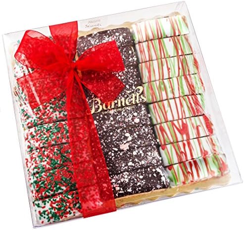 Deluxe Classic Gourmet Chocolate Biscotti Gift Basket Holiday Flavor